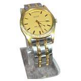 Gruen Precision Day-Date Automatic Two-Tone Wristwatch