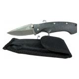 Gerber Profile Folding Pocket Knife with Nylon Sheath