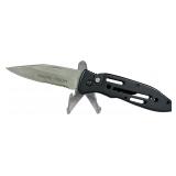 Knife-Tech Automatic Skeletonized Pocket Knife