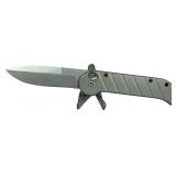 Sterile Navy SEAL Black Knife Side Opening Automatic Folding Knife