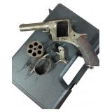 * Disassembled P. Webley and Son Top-Break Revolver Serial Number 12470