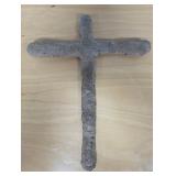 14th-16th Century Poured Lead Mortuary Cross