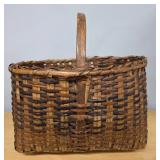 Early Period Cherokee River Cain Basket