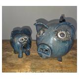 Stanley Ferguson & Jamie Ferguson Folk Pottery Pig