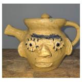 Jerry Brown Southern Folk Pottery Tea Pot 1998