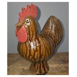 2001 Jessie Meaders Folk Pottery Rooster