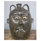 Shelby West Double Face China Plate Face Jug