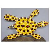 Fine Painted Wood Carved Folk Art Turtle By: BEBO