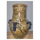 2019 Wayne Hewell Grape Decorated Vase