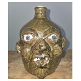 Grace Nell Hewell Cigar Face Jug