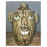 Bobby Gaither Southern Folk Pottery Face Jug