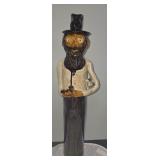 Claude Miller-Ram Folk Pottery Abraham Lincoln