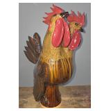 Claude & Vikki Miller-Ram Pottery Double Rooster