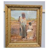 Black American Folk Art Painting By DeVan Roberts
