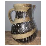 Michel Bayne Snake Decorated Pitcher