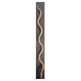 1940-60s Folk Art Metal Welded Snake