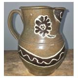 Edgefield SC Decorated Pitcher By Wilford Dean
