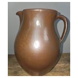 Early Signed WJGordy Slip Glazed Pitcher