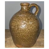 Early 1850s Crawford Co. GA Quart Decorated Jug