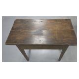 1820-40s Washington Co. GA Heart Pine Slab Table
