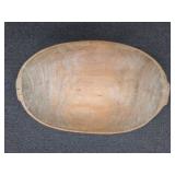 1830-50s Washington Co. Georgia Documented Dough Bowl