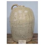 Documented Alabama-Jimmy Rye 3gal Alkaline Glazed Syrup Jug