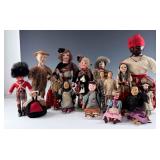 Grouping Of Vintage International Dolls