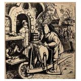 Adriaen Van Ostade (Dutch, 1610-1685), The Knife Grinder, Etching On Paper