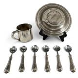 Grouping Of Silver Tableware