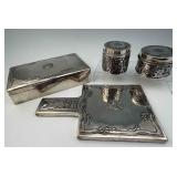 Sterling Silver Vanity Set
