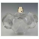 Lalique Frosted Crystal Atomizer Perfume Bottle