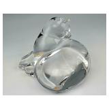 Baccarat Crystal Cat Figure
