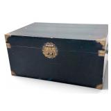 Asian Black Lacquer Storage Chest
