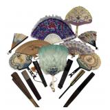 Collection Of Asian Folding & Fixed Form Fans