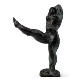 Nicolaas 'Nic' Jonk (Dutch, 1928-1994), Dancer, Patinated Bronze Sculpture