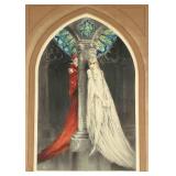 Louis Icart (French, 1888-1950), Faust, Color Etching