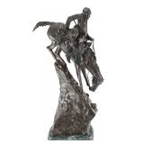 After Frederick Remington, Mountain Man, Bronze Sculpture