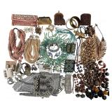 Grouping Of Vintage Costume Jewelry