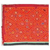 Guna Mola Panel Geometric Lattice