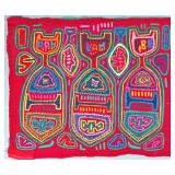Guna Mola Panel Three Paddles