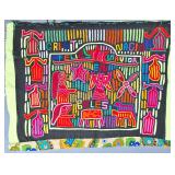 Guna Mola Panel Nativity Scene