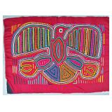 Guna Mola Panel Abstract Eagle