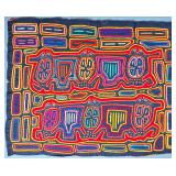 Guna Mola Panel Spirit Creatures