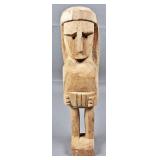 Guna Nuchu Carved Wood Medicine Figure with Carved Headdress