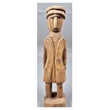 Guna Nuchu Carved Wood Medicine Figure with Hat