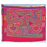 Guna Mola Panel Geometric Motif