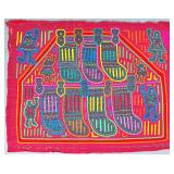 Guna Mola Panel Suspended Stockings with Dancing Figures