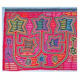 Guna Mola Panel Interlocking Stars