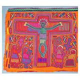 Guna Mola Panel Crucifixion
