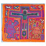 Guna Mola Panel The Crucifixion